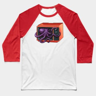 Pop up octopus Baseball T-Shirt